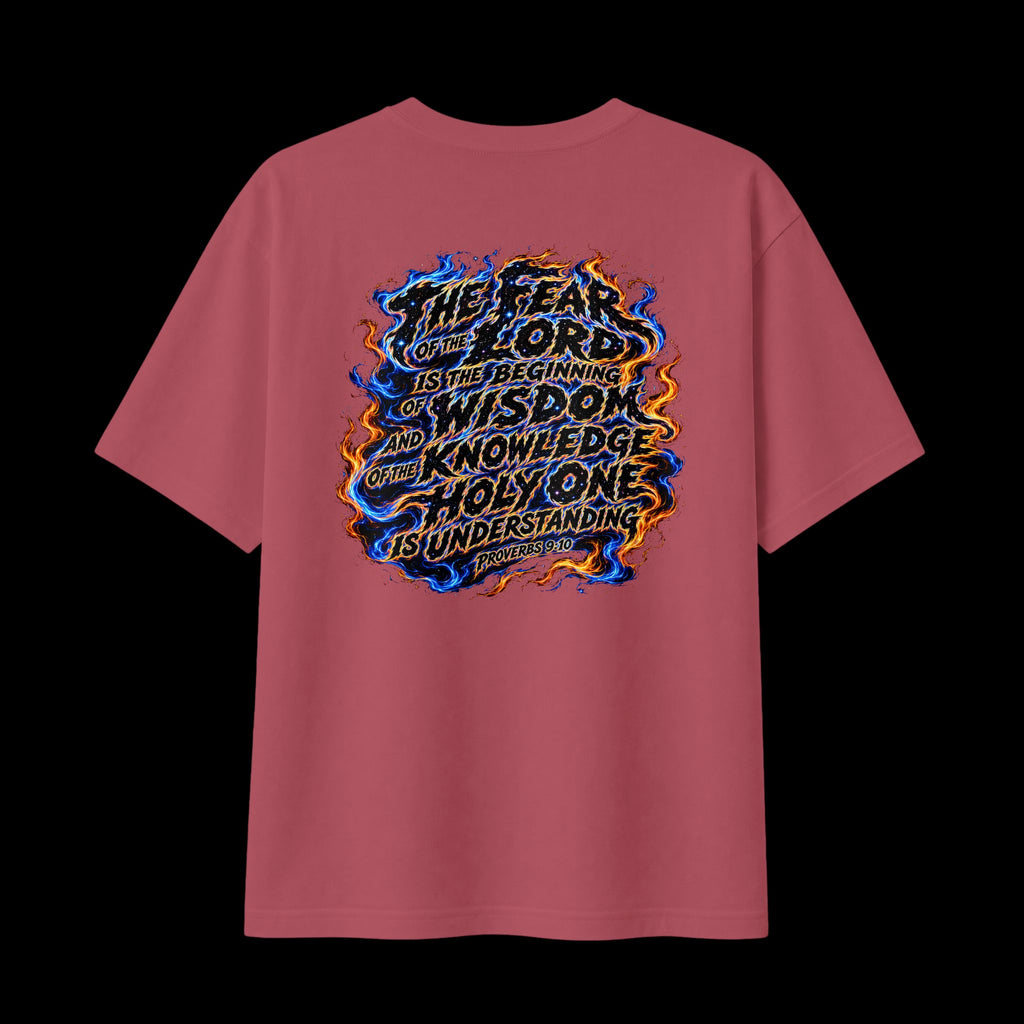 The Fear of the Lord is the Beginning of Wisdom - Boxy Tee