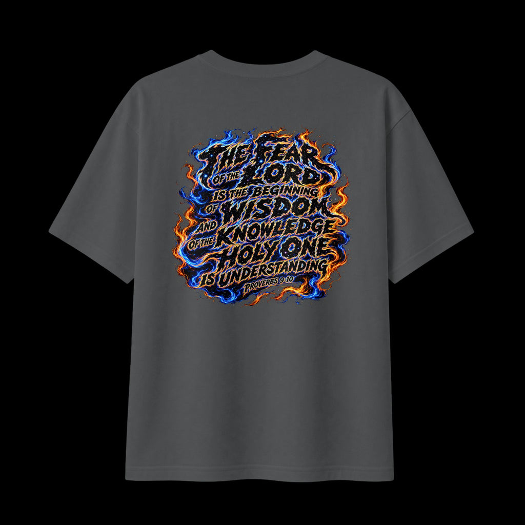 The Fear of the Lord is the Beginning of Wisdom - Boxy Tee