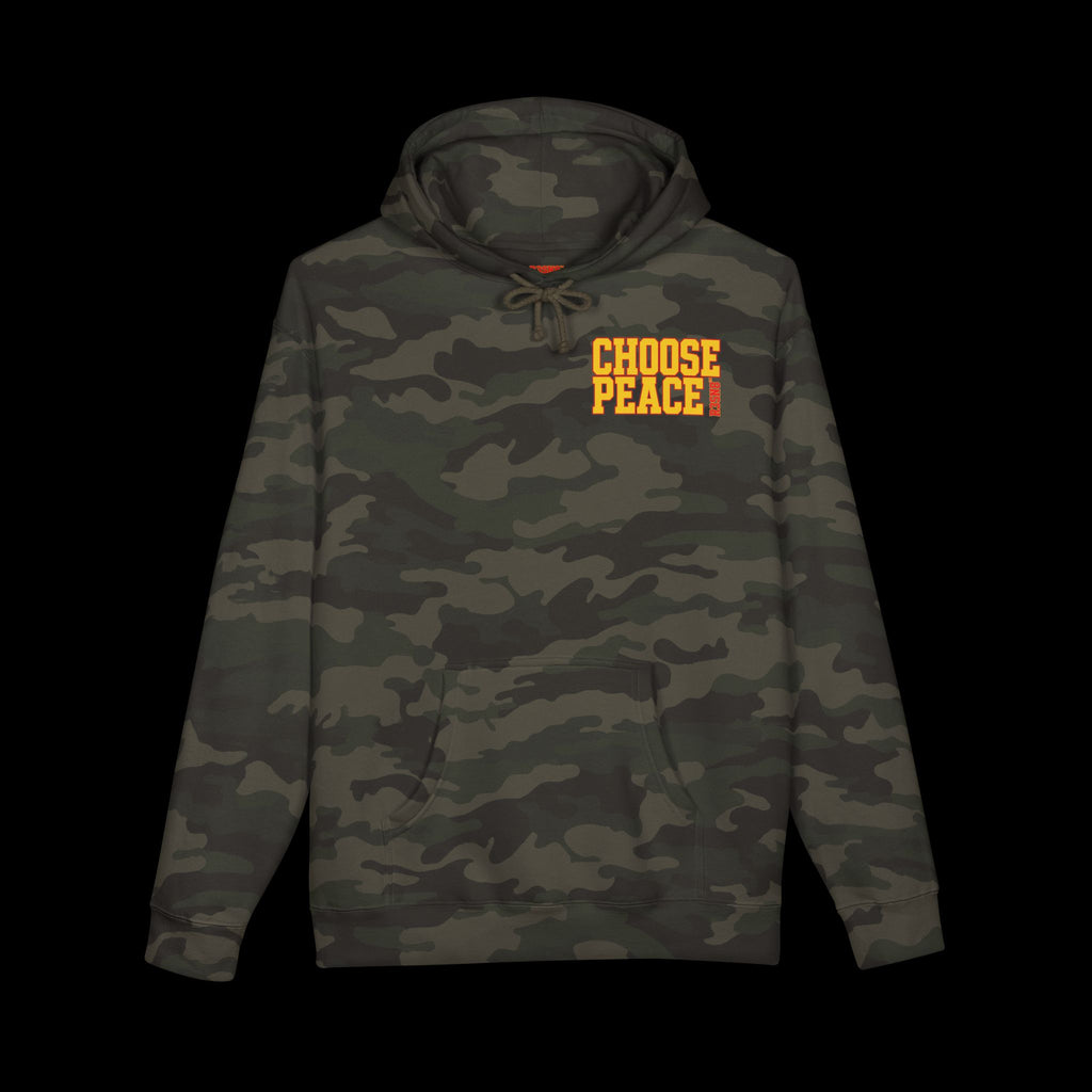 Vengeance Is God's - Camo Hoodie