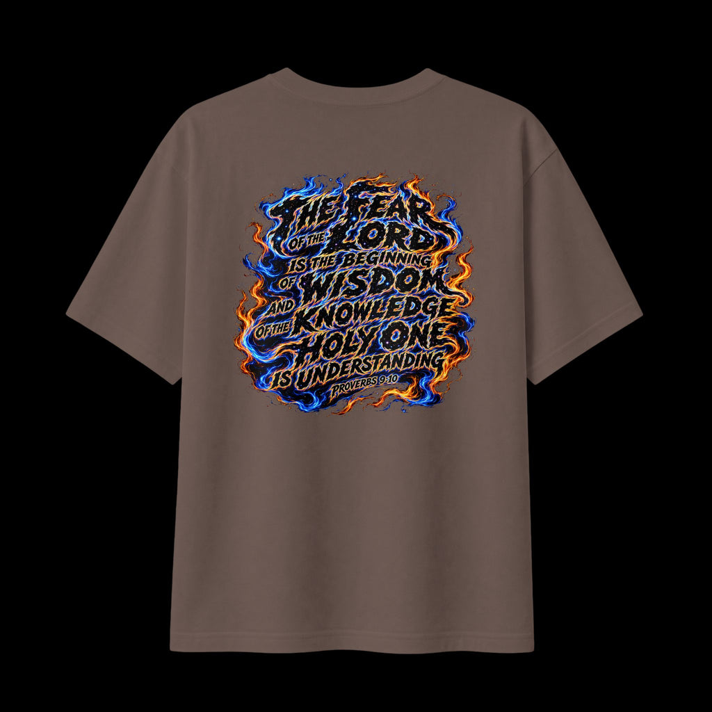 The Fear of the Lord is the Beginning of Wisdom - Boxy Tee
