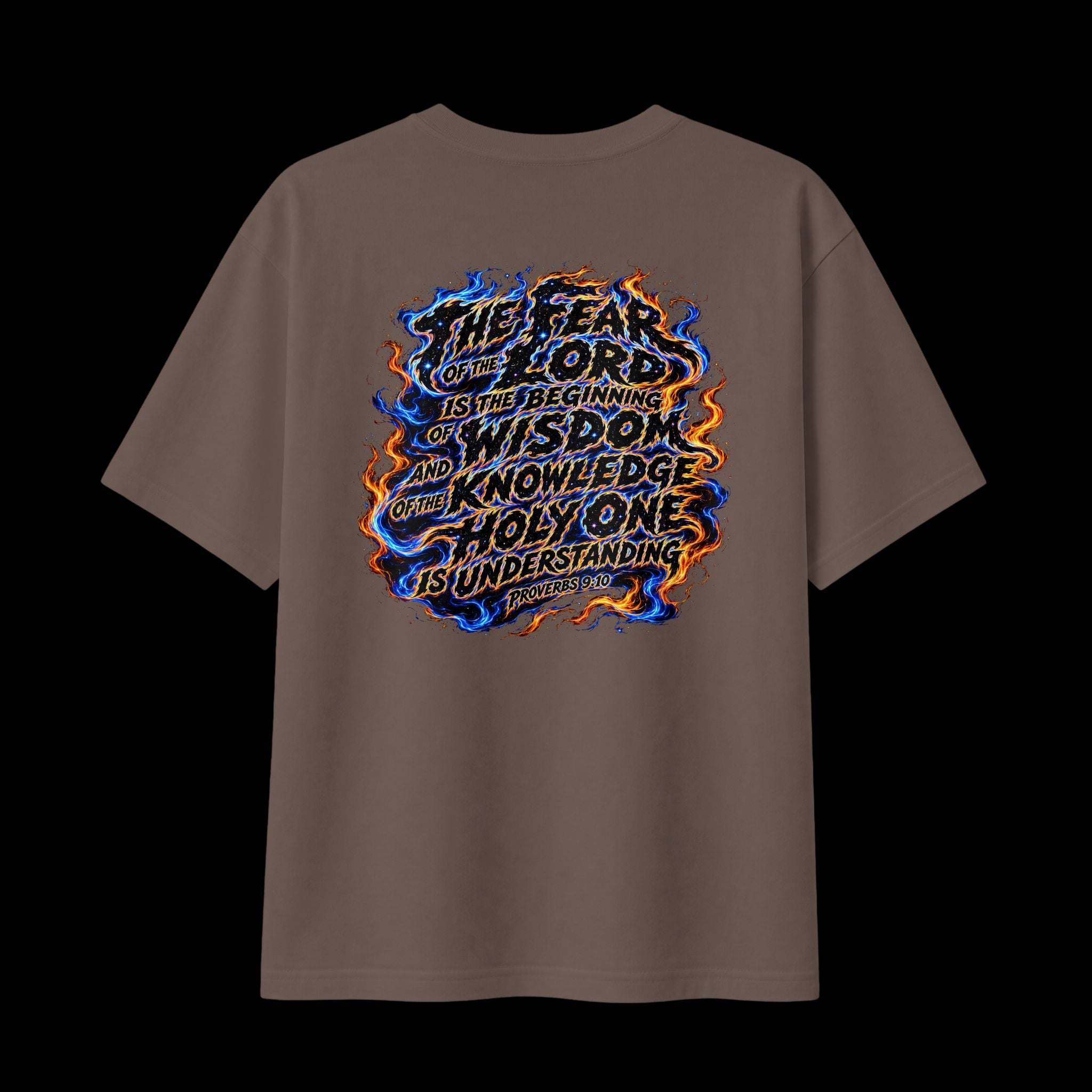 The Fear of the Lord is the Beginning of Wisdom - Boxy Tee